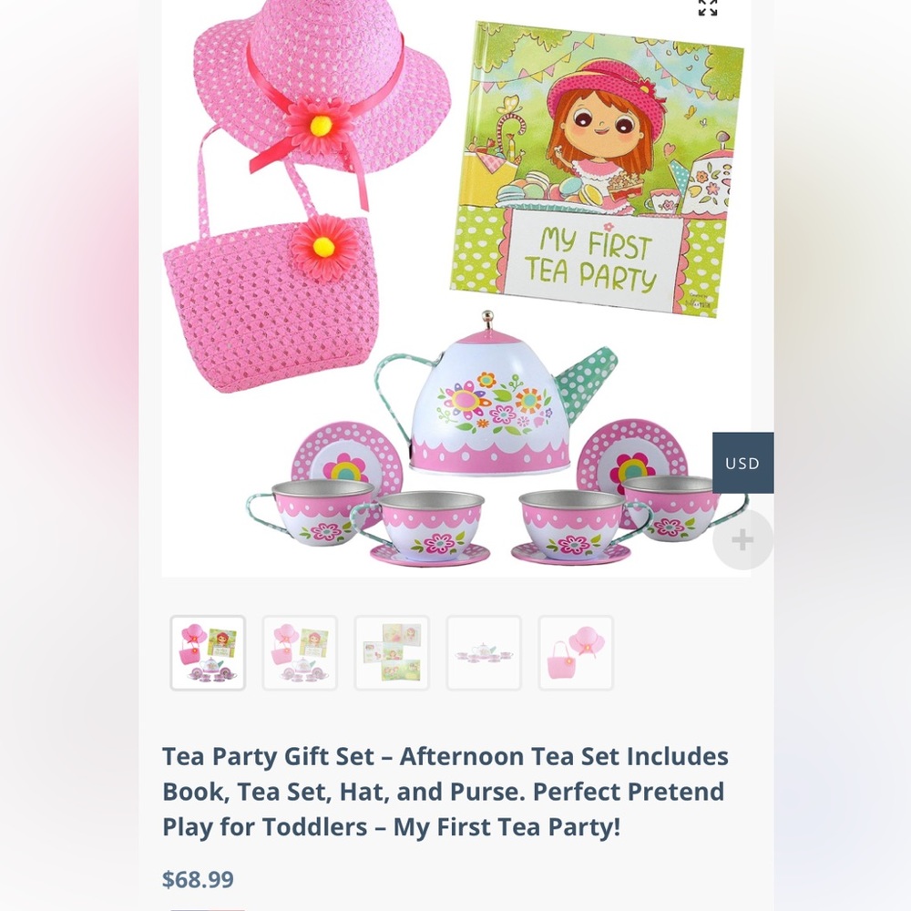 MY FIRST TEA PARTY set